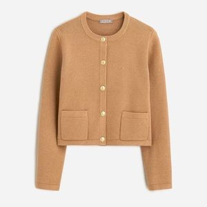 J. Crew Emilie Sweater Lady Jacket xxs EUC